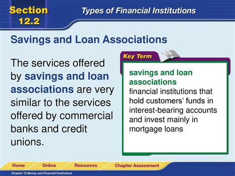 credit unions are similar to savings and loan associations